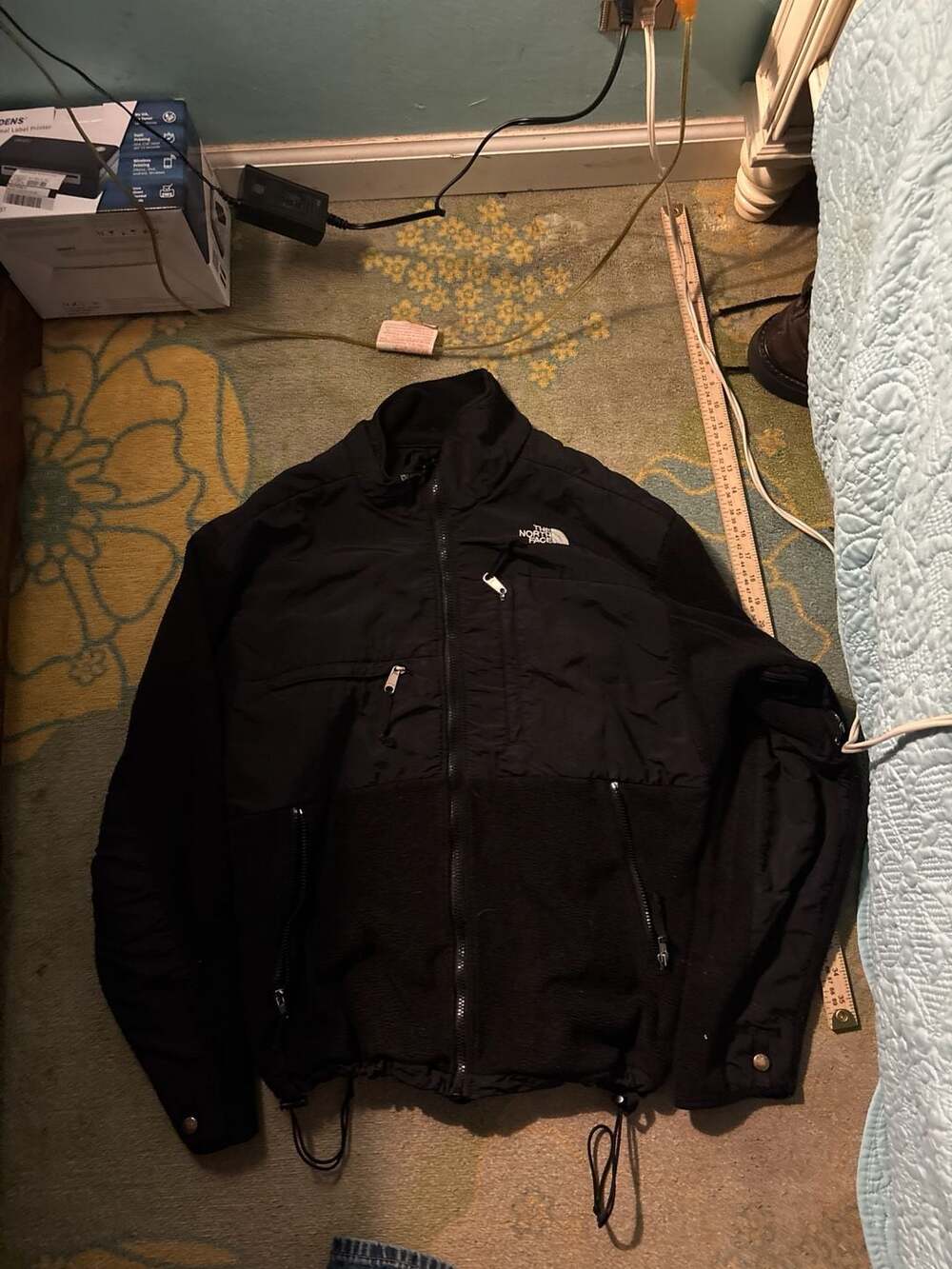 The North Face Denali Polartec Full-Zip Black Fleece Jacket Men's Size Large